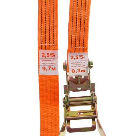 Cargo screed with a mechanism 230 mm, tape width 50 mm, load 2500/5000 kg, length 10 m-1