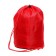 A bag for shoes and balls 360 x 220 mm, round bottom D 220 mm, calligrata (soft polyester, density 210 D), red