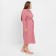 Women's bathrobe, dry rose color, size 52