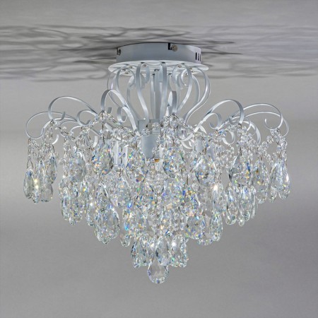 Ceiling lamp 6x60W E27, size 51x51x42 cm-2