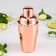 Stainless steel shaker, 300 ml, copper color