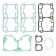 Set of gaskets with seals, SKI-doo, OEM 420894265