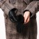 Gloves are female, dimensionless, with insulation, black color