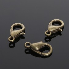 Castle Castle SM-536 (set 10 pcs.), 12 × 8 mm, bronze color