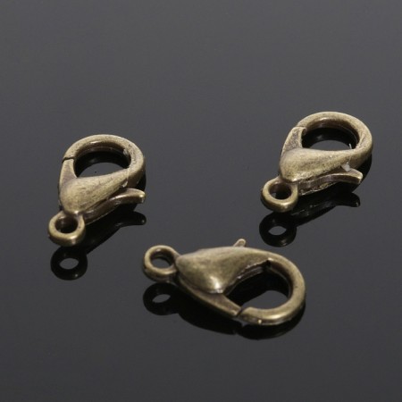 Castle Castle SM-536 (set 10 pcs.), 12 × 8 mm, bronze color