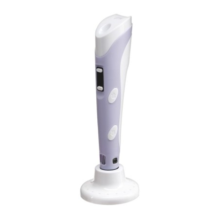 Set in a 3D tube 3D handle with a purple display + plastic ABS 15 cv/10 m. + Stencils-2