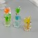Acryl Suspension "Cocktail. Two -Lithuanian" shines in the dark MIX 3x1.1x1.9 cm