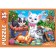 Puzzle "Funny cats", 35 elements, mix