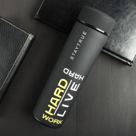 Thermos Hard Work, 500 ml, retains heat 12-14 hours, coating software-1