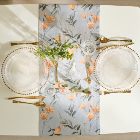Ethel Poppies 40x149 cm, 100% cotton, reps 210 g/m2-4
