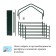 Rabbage for seedlings, 4 shelves, 160 × 60 × 40 cm, metal frame d = 16 mm, without a case