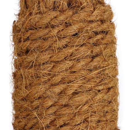Coconut rope, twisted, diameter 12 mm, bay 20 m, Greengo-10