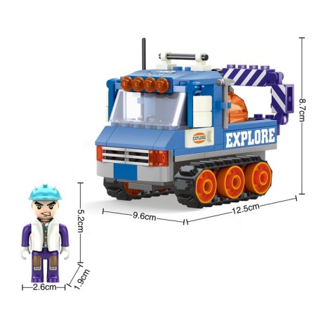Designer Arctic "Snow Builders", 129 parts-1