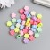 Beads for creativity plastic "Flower. Pastel colors" set 36 pcs 15 g 1x1 cm