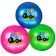 Children's ball, blue tractor, diameter 22 cm, 60 g., Mix colors