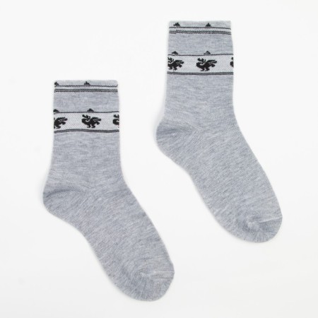 Women's socks, gray color, size 23-25-1