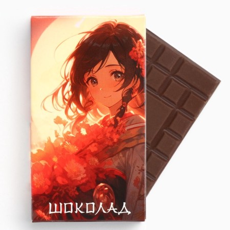 Chocolate 27 grams "Anime Red"-1