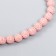 Beads for aromatherapy with the hole "Round. Light pink" d = 0.8 cm set 50 pcs +-5