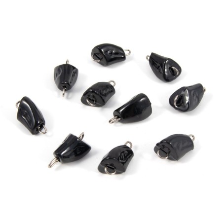 Cargo of a bullet-exentric painted paved Yaman 10 pcs., 3 g, black