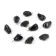 Cargo of a bullet-exentric painted paved Yaman 10 pcs., 3 g, black
