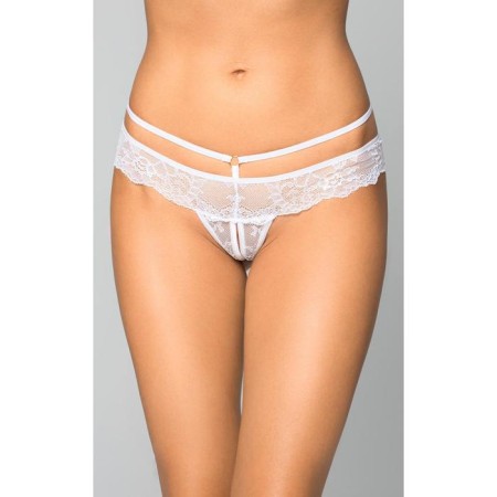 Thong Softline Collection, white color, size S/m