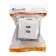 USB 2-seater (mechanism), Stekker GLS10-7115-01, 250B, 2.1A, Catherine, White