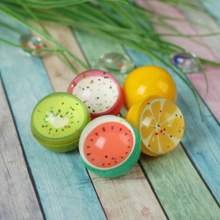 Rubber ball "Fruits", 3.2 cm, species mix-1