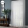 Tulle "April +", size 100x270 cm, white color