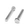 Bolt "LOM", with a hexagonal head, galvanized, DIN933, M6x55 mm, 1 kg