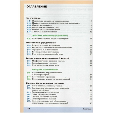 6th grade. Russian language. Part 2. GEF. Razumovskaya M.M.-2