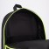 Women's backpack made of artificial leather, Textura, black color