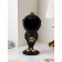 Stand for the little things "Astronaut", polystone, 44 cm, black matte color