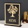 Keywood tree "tree" black, mirror 6x22.3x29.5 cm