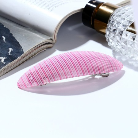 Hair hair clip "Adele" strip style, 10 cm, mix