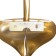 Bra "Bergamo" 1he14 40W bronze 23x14x37 cm