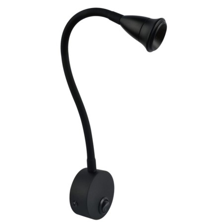 Bra Twist, 3W Led, 4000k, 180lm, black color