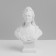 Gypsum figure famous people: Bust of Catherine II, 13.5 x 8.5 x 21 cm