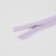Lightning secret, No. 3, non -proceeding, locking machine, 20 cm, lilac color