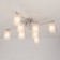 Ceiling Citilux Cutilux CL111180, 76.5x76.5x23.5 cm, 8x75W, E27, Gray color