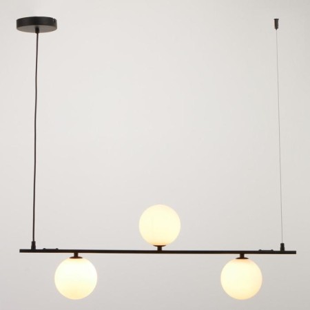 Bayerlux lamp "Mature bubble" 3xg9 20W black 80x12x25 cm