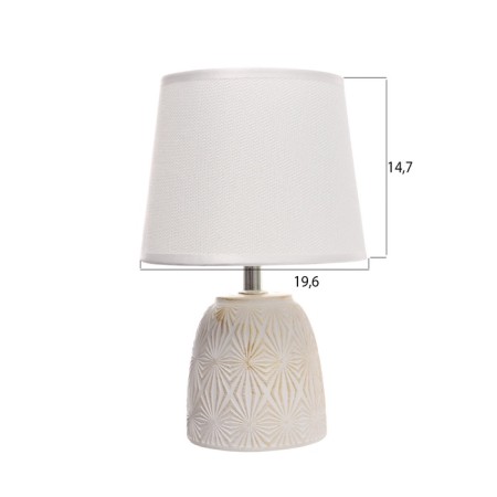 Table lamp "Kaleidoscope" 1x40W E14 white 20x20x34cm-5
