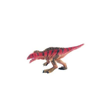 A set of figures "World of dinosaurs", 7 items, with a rock-4