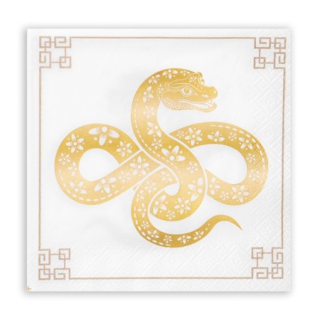 New Year's napkins Paper Pro Prestige "Talisman", 3 layers, 33x33 cm, 20 pcs-1