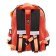 Frame backpack, 35x26x13, Seventeen, girl EVA, black/orange