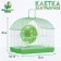 The rodent cell is equipped RT-2C, 23 x 16.5 x 20 cm, green (packing 30 pcs)