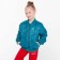 Jacket for girls, green color, height 104 cm