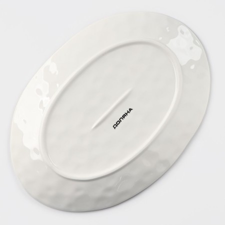 Porcelain shade "Cosmos", 30.8 × 21.7 × 3.3 cm, blue color-3