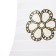 Bra "Lali" E27 40W gold 15x17x31 cm