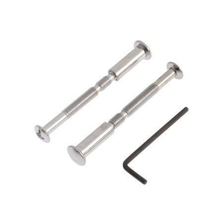 Lockland 002 strap handles, m/o 55 mm, chromium color-3