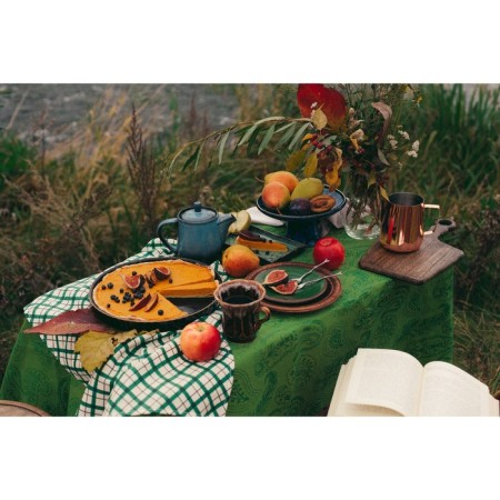 Smak Porcelain Punto Verde, D = 15 cm, green color-5
